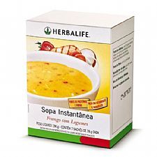 Sopas Instantâneas - Frango c/ Legumes - 7 sachês